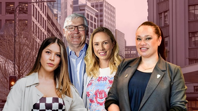 Jessie Wong of Yu Mei, Mark McGuinness of Willis Bond and Brooke Roberts of Sharesies were part of Tory Whanau's new Mayoral Business Group when it was announced.