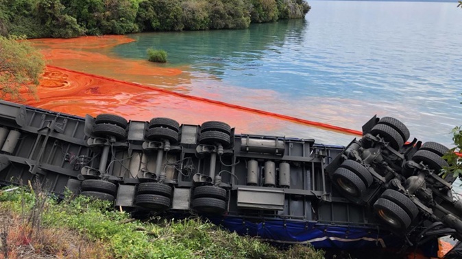 A krill oil and milk powder spill in November 2022 is among the many incidents at Bulli Point on SH1. Photo / Waikato Regional Council