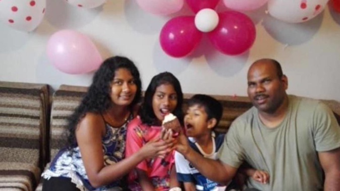 Janesh Prasad (right) was a married father with two children. (Photo / Givealittle)