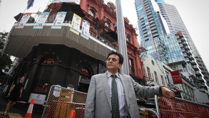 Crime Prevention Group president Sunny Kaushal says emergency housing in the inner city is partly to blame for the spike in crime. Photo / Jason Oxenham