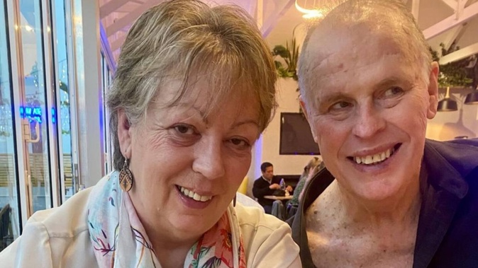 Kevin and Tracey are overwhelmed by the uncertainty the future holds as they both battle cancer. Photo / Givealittle
