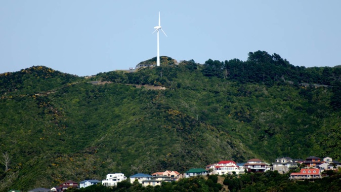 The Brooklyn wind turbine in Wellington. (Photo / 123rf)
