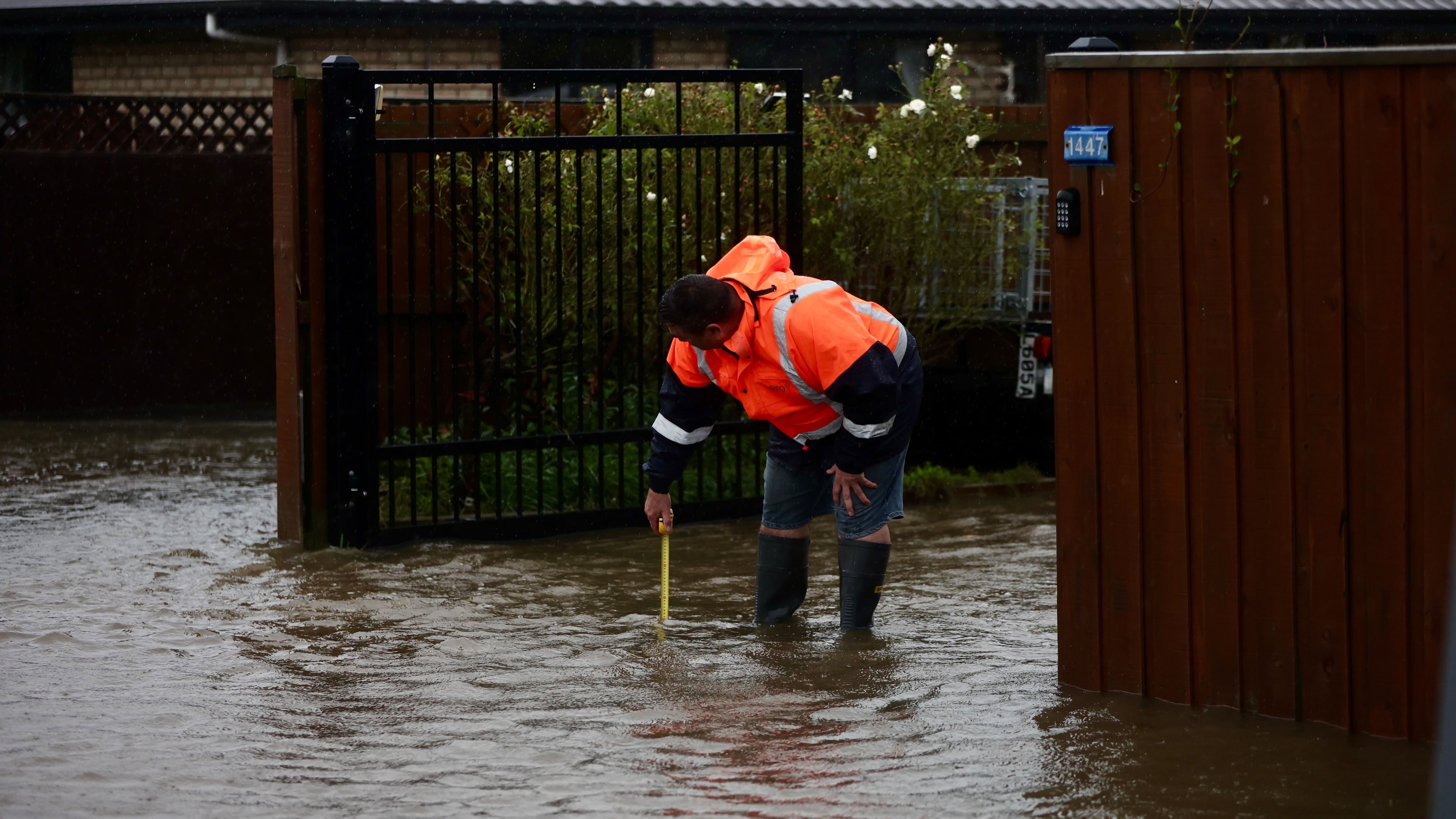 Long-time locals are saying the flooding in Doyleston (Selwyn) is as bad as they've ever seen it.