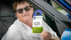 Christine Stark said was nearly conned by an alleged scammer, who saw the disability permit in her car and tried to take advantage. Photo / Warren Buckland