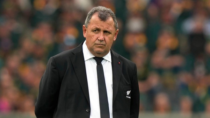 All Blacks head coach Ian Foster. Photo / AP