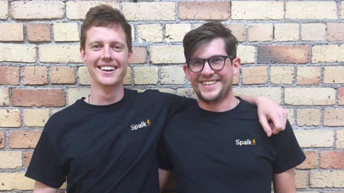 Spalk co-founders Michael Prendergast (left) and Ben Reynolds. (Photo / Supplied)