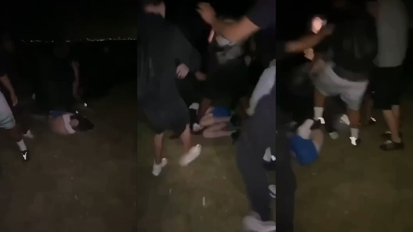 'Pack of animals': Schoolboy beaten, forced to swim out to sea in Auckland mob attack