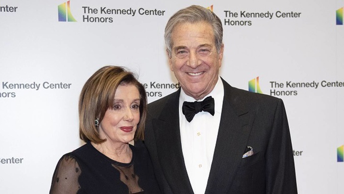 Nancy Pelosi and husband Paul Pelosi. Photo / AP