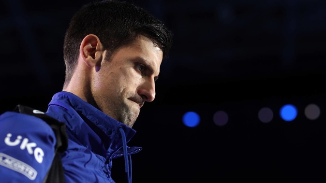 Novak Djokovic of Serbia. Photo / Getty Images.