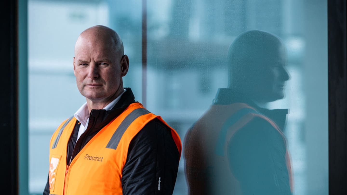 Scott Pritchard, CEO of Precinct Properties. Pnoto / NZME