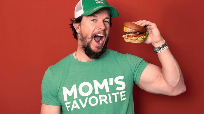 Actor, producer, entrepreneur and former model and rapper Mark Wahlberg partnered with his two brothers, Donnie and Paul, to creat Wahlburgers restaurant chain, now coming to NZ. Photo / Supplied