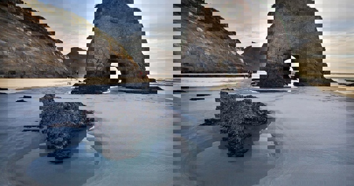 Wharariki Beach Rock Formations. Photo / Supplied