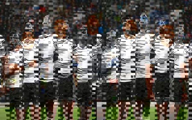The Fijian rugby team. (Photo / Photosport)