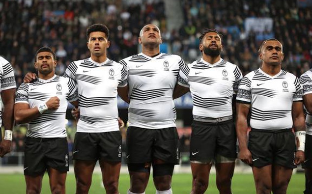 The Fijian rugby team. (Photo / Photosport)