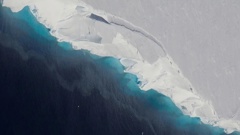 Thwaites Glacier in Antarctica. Jeremy Harbeck/OIB/NASA