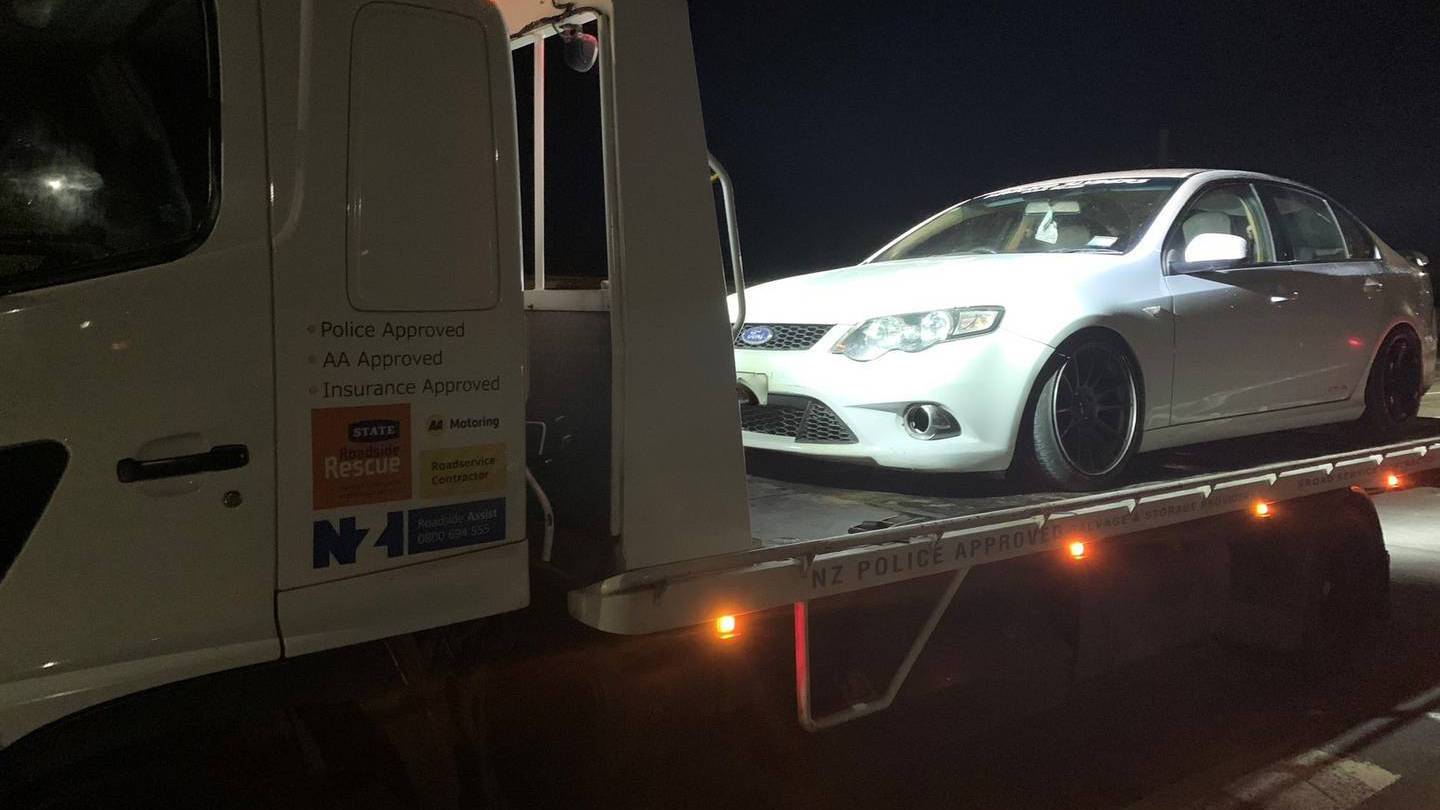 Police impounded nine vehicles during the sting at the weekend. (Photo / NZME)