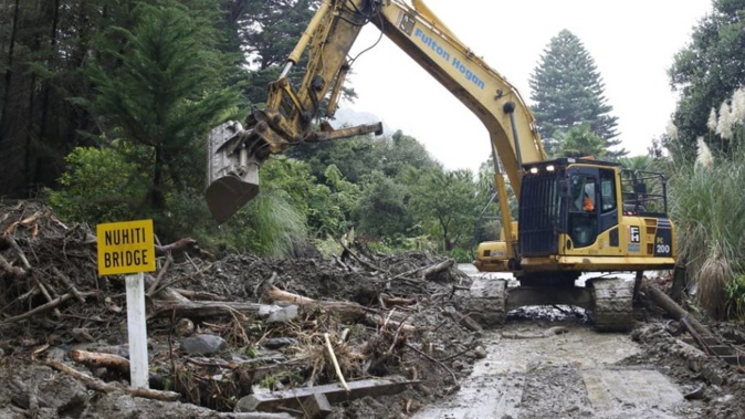 Damaged caused by flooding in Tairāwhiti in March. Photo / Tairāwhiti Civil Defence