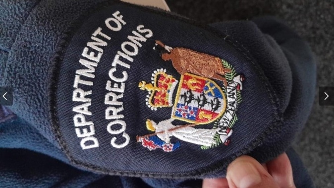 A screengrab of the Trade Me listing for a Corrections officer jacket, which was later removed.