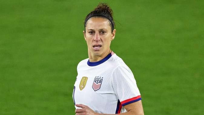 Former United States forward Carli Lloyd. Photo / Photosport