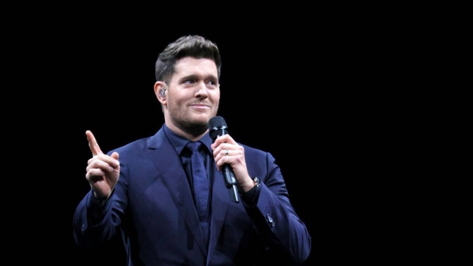 Michael Buble left a press conference stunned when he confessed he was under the influence. Photo / Getty Images