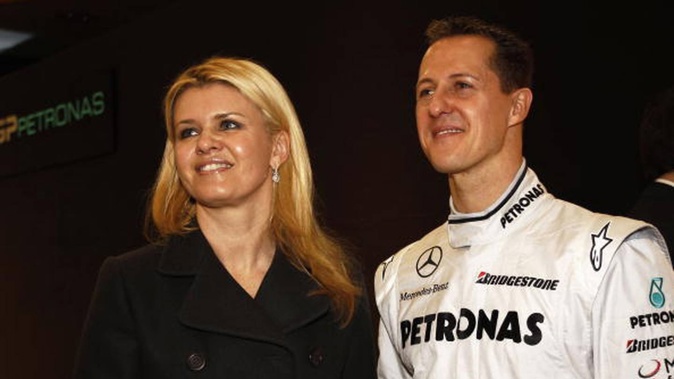 Maintaining an unwavering commitment to safeguarding Michael Schumacher’s privacy, his family ensure his round-the-clock care overseen by a dedicated team of medical professionals and his devoted wife, Corinna, at their Lake Geneva home. Photo / Getty Images