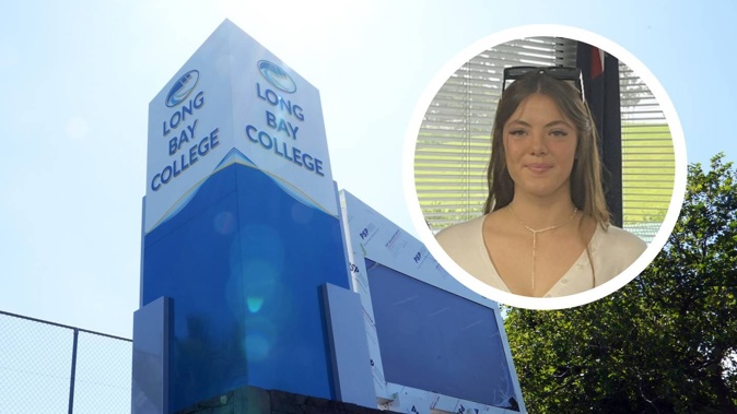 Long Bay College student Amy Law missed out on her History class trip to Greece. Photo / Supplied