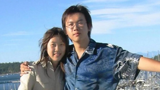 Chinese student Amanda Zhao, 21, and her boyfriend Ang Li . Photo / via AP