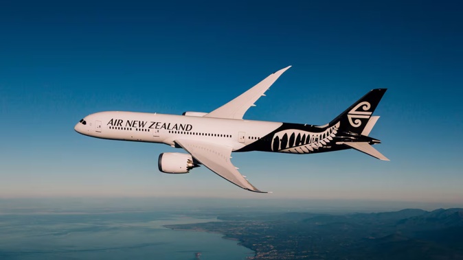 Two people were injured after turbulence on the Air NZ flight. Photo / Supplied