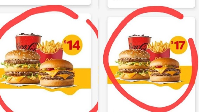Price gouging': Macca's app users claim loyal customers are paying more