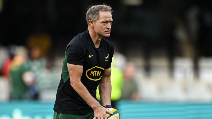 South Africa attack coach Tony Brown before the second test between South Africa and Ireland at Kings Park in Durban, South Africa. (Photo By Brendan Moran/Sportsfile via Getty Images)