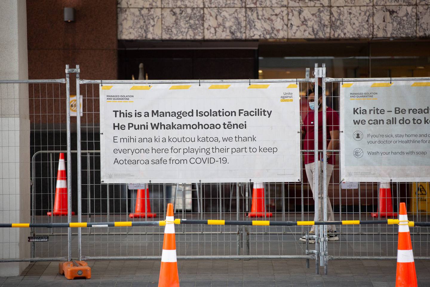 MIQ rooms are currently booked out until the end of November. (Photo / Sylvie Whinray)