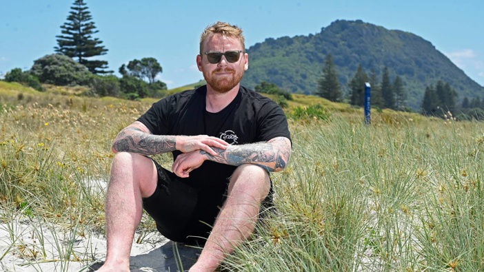 L.A.B's lead singer Joel Shadbolt says after months of tight Covid restrictions, the band is excited for a huge summer of live performances here and in Australia. Photo / George Novak