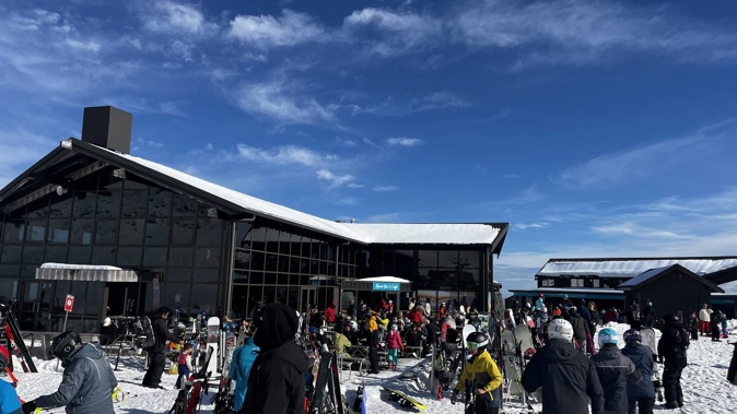 Business was picking up on the mountain over the July school holidays. Photo / RAL