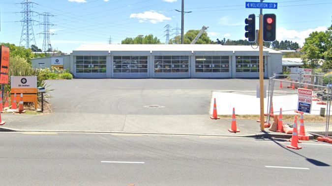 Police arrived and located a group at the scene of the St John New Lynn Ambulance Station, all of whom were intoxicated. (Photo / Google Images)