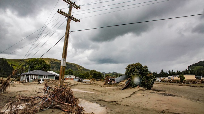 Esk Valley, north of Napier, is among the areas hardest hit by Cyclone Gabrielle. Photo / Warren Buckland