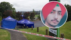 Security guard Ramandeep Singh, 25, was killed in Massey's Royal Reserve car park just after midnight on December 18. Photo / Jason Oxenham