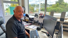 Whangamatā Coastguard president Steve Coatham said strong offshore winds had presented challenges in recent weeks. Photo / Al Williams