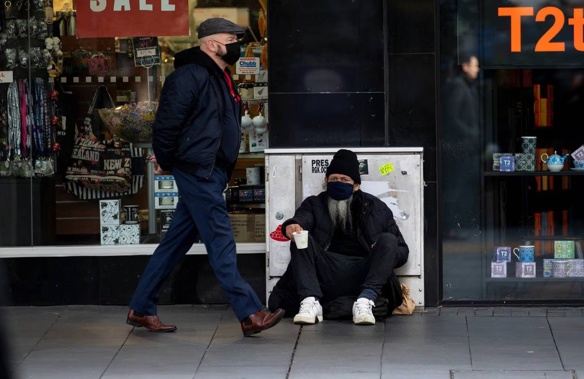 Homeless in Auckland City. Photo / Dean Purcell