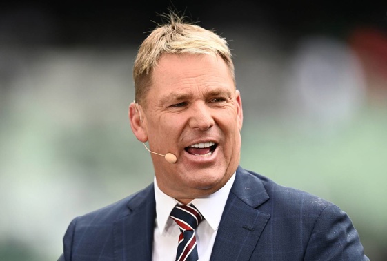 Former Australian cricketer and FOX Sports commentator Shane Warne. (Photo / Getty Images)