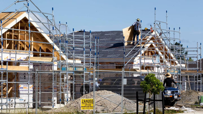 Consents for new homes have dropped 20 per cent in the last year. Photo / Jason Oxenham