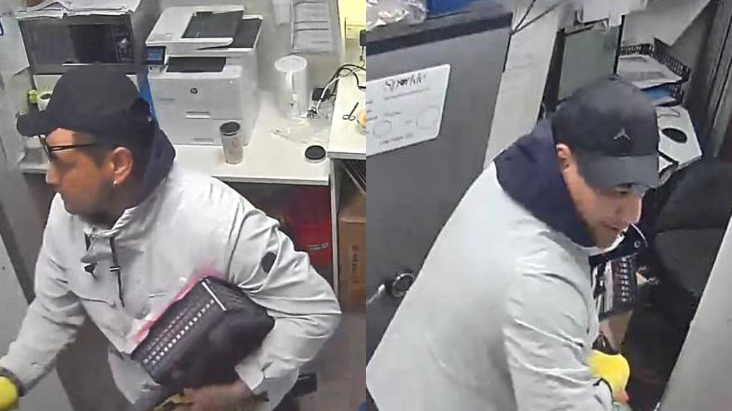 Police have released this image of the latest Michael Hill robbery.