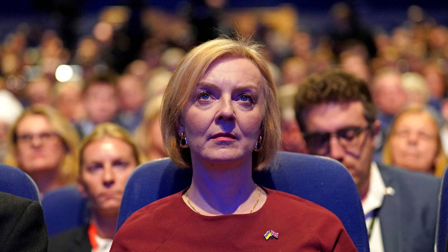 British Prime Minister Liz Truss. Photo / AP