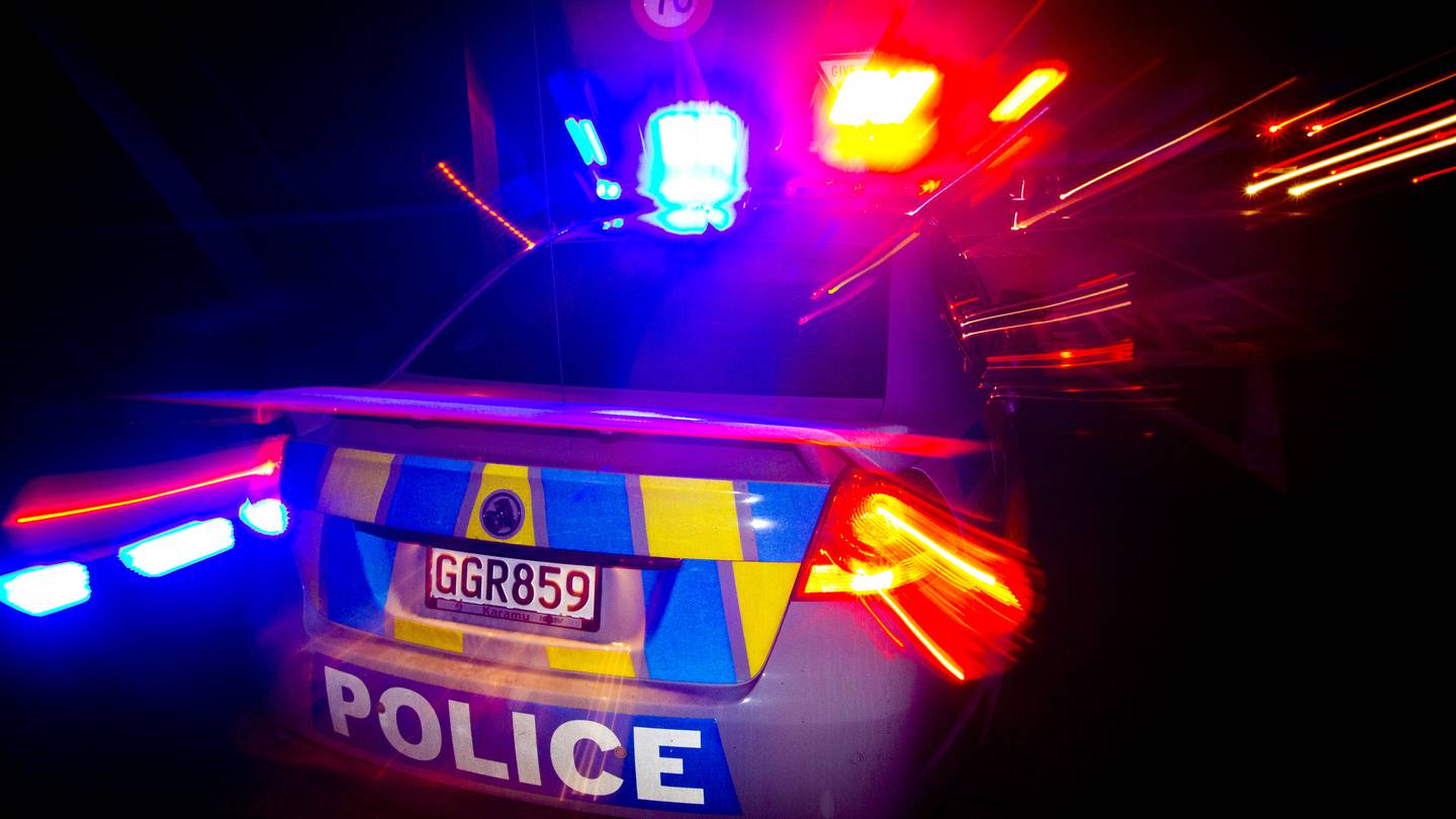 The early morning pursuit lead to the arrest of four youths, including a 17-year-old wanted in relation to a 'serious incident'. Photo / NZME