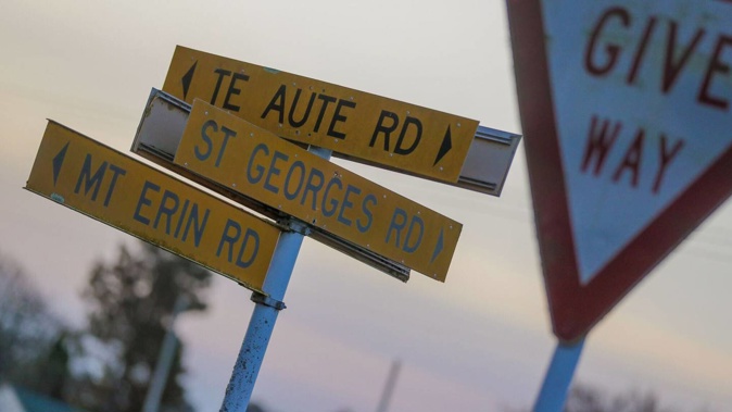 The fatal collision last July happened on St Georges Rd, Havelock North, between Havelock and Te Aute roads. Photo / Warren Buckland