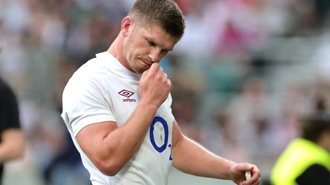 Owen Farrell. Photo / Getty