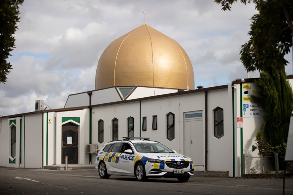 Al Noor mosque in Christchurch. Photo / George Heard