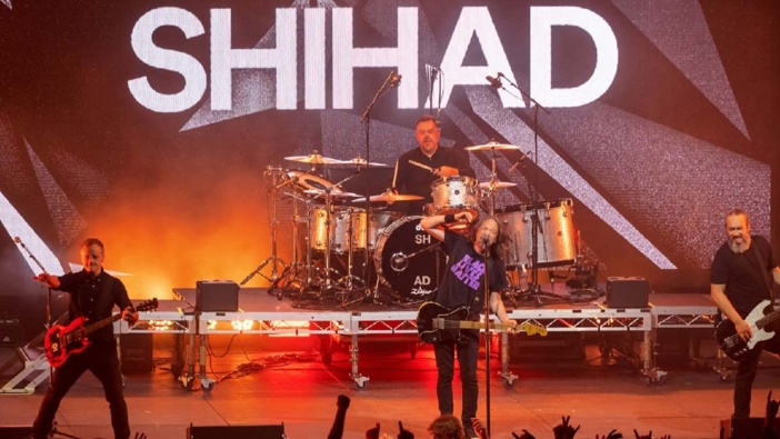 Shihad's Loud Forever farewell tour kicked off on December 29 in New Plymouth.