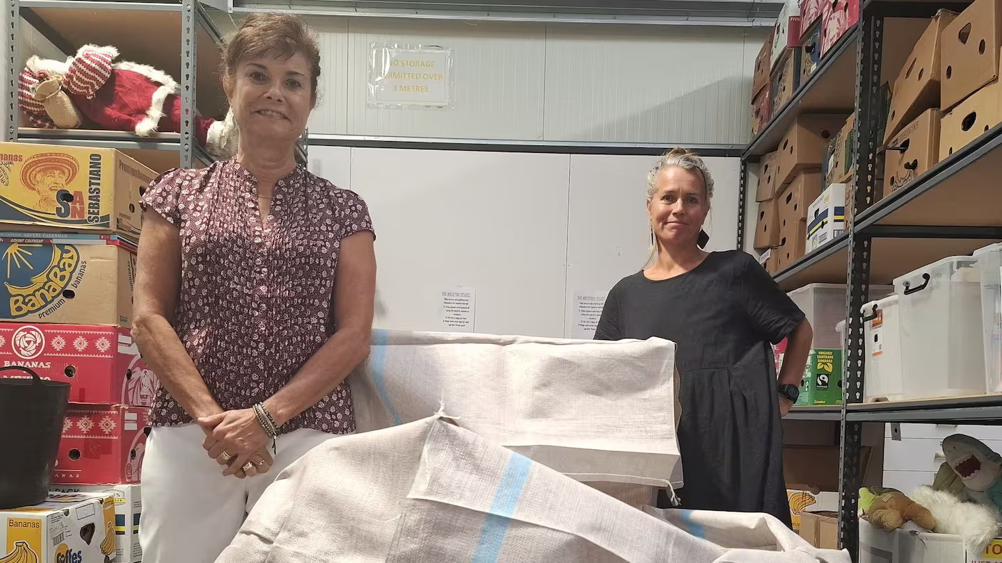 From rags to rest: Op shops turn dumped clothing into beds