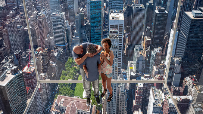 Manhattan's Summit One Vanderbilt tower is launching two exciting new thrill seeking attractions in October. (Photo / Supplied via CNN)