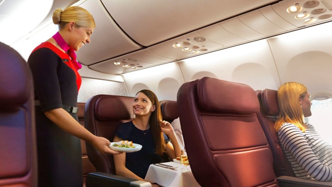 Qantas Tasman Business Class. Photo / Qantas